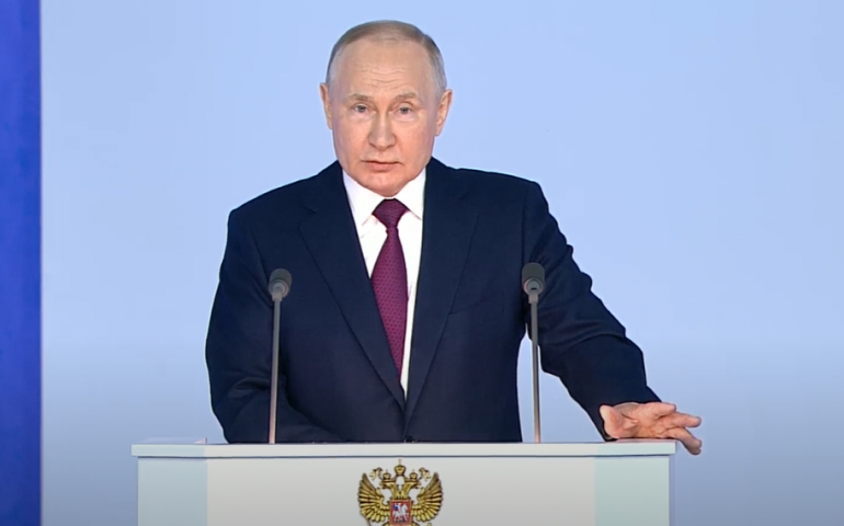 Владимир Путин обратился с посланием Федеральному собранию