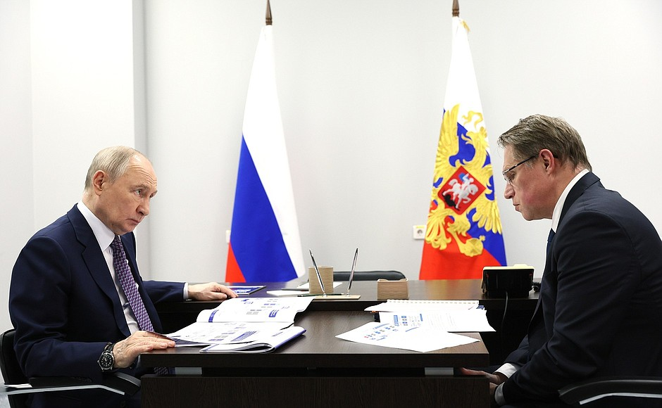 Министр здравоохранения Михаил Мурашко доложил Президенту о результатах работы системы здравоохранения и новых задачах