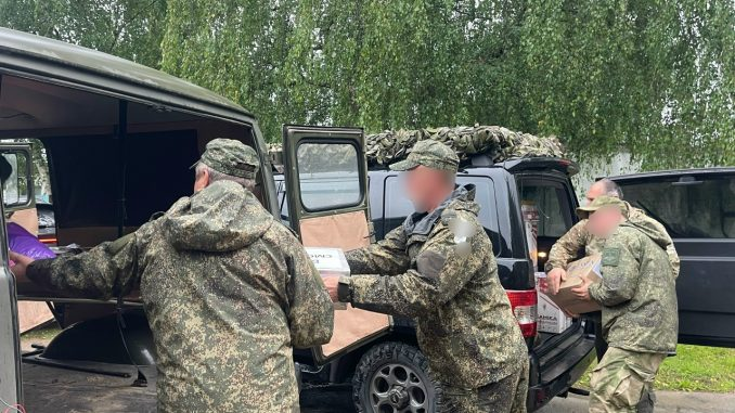 Волонтёры движения «Ваш Тыл 67» отправили гуманитарный груз для отряда «БАРС Смоленск»